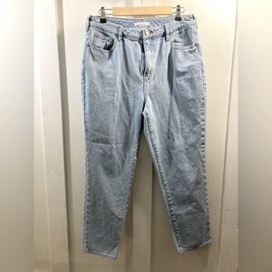 PACSUN Los Angeles size 31 Mom Jean light wash 12.5” rise